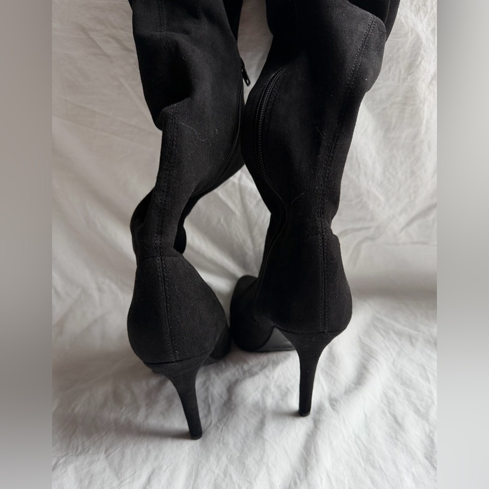 Anne Michelle Black Heels - Picture 4 of 9